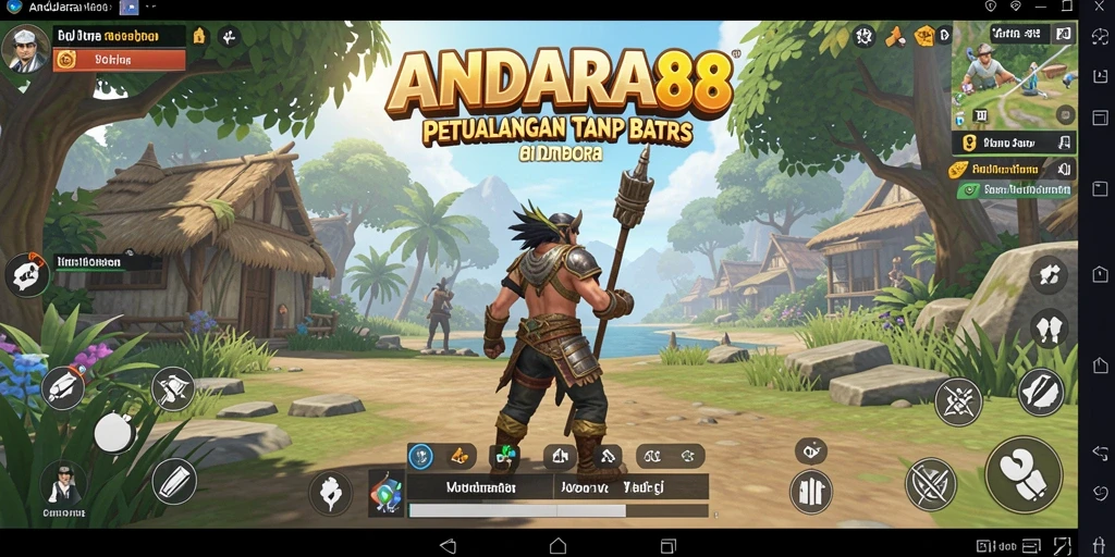 Gameplay seru di dunia terbuka ANDARA88 yang menantang.