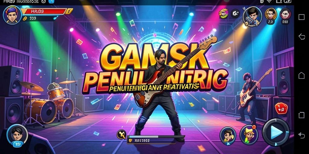 Gameplay seru HR89 dengan interaksi musik yang mengasyikkan.