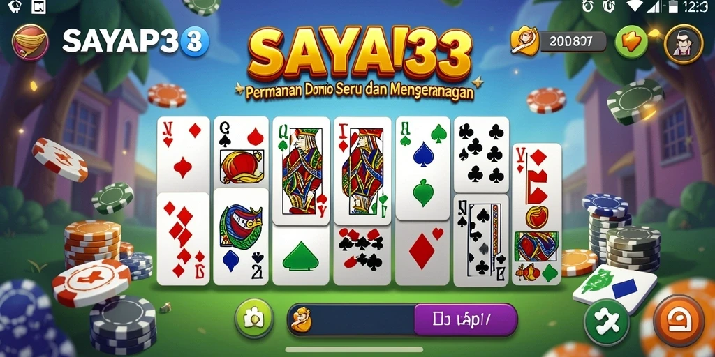 Tampilan gameplay luar biasa dari SAYAP33 dengan efek visual yang menarik.